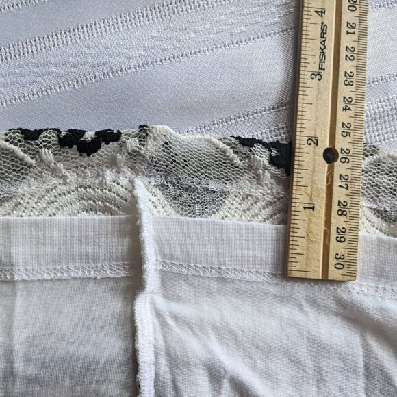 NWT GRAYSE St. John Chevron OffShoulder Wedding MOB MiniDress W1420301 Sz L $550 - Picture 7 of 10